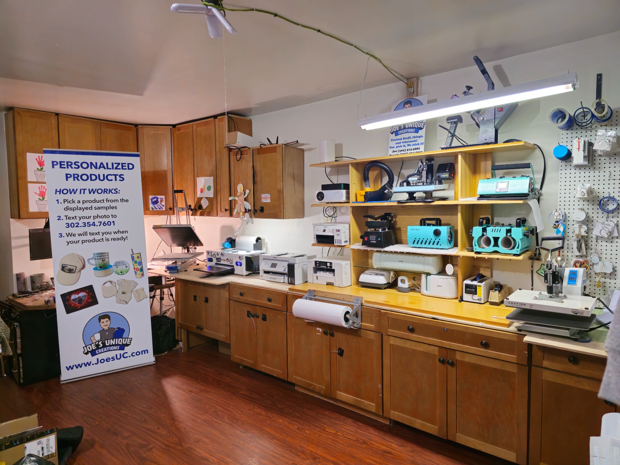 Joe's Unique Creations local custom printing shop in Glenside PA